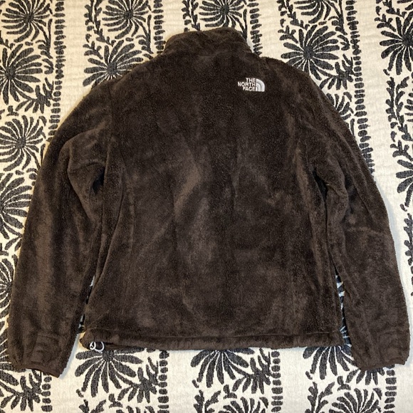 The North Face Fuzzy Brown Jacket - Picture 2 of 4